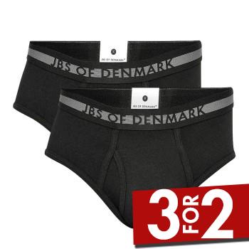 JBS of Denmark 2P Men Briefs Sort 3XL Herre