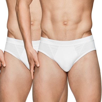 JBS of Denmark 2P Organic Cotton Brief Hvid økologisk bomuld Large Herre