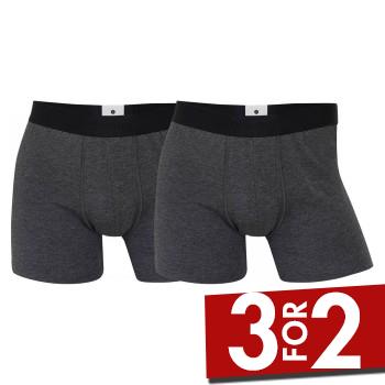 JBS of Denmark 2P Tights Boxers Mørkgrå  Medium Herre