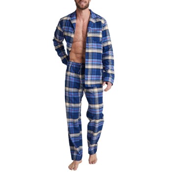 Jockey Cotton Flannel Pyjama Grøn bomuld Medium Herre