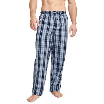 Jockey Loungewear Pant Woven Lyseblå Ternet bomuld Medium Herre