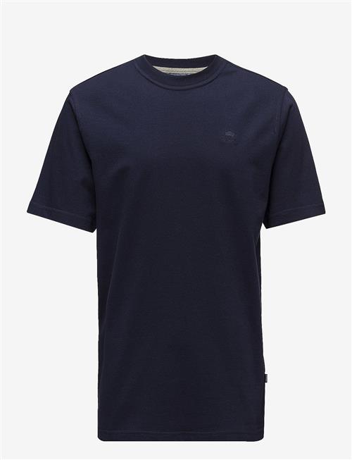 Bison | Basic O-Neck Tee With Small Bison Logo | L