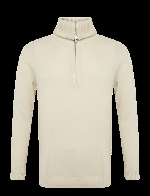 Lindbergh | Lambswool Half Zip Knit Oversize Collar | XL