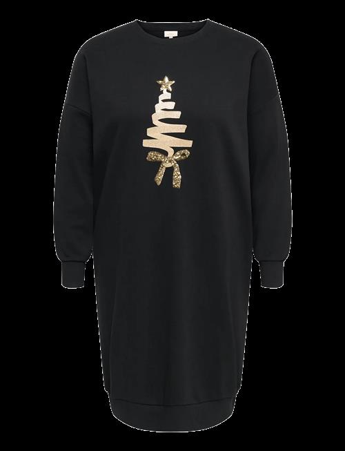 ONLY Carmakoma | Carsanta Xmas L/S Midi Sweat Dress Jrs | 54