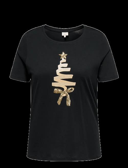 ONLY Carmakoma | Carxmas Yrsa O-Neck Ss Reg Tee Jrs | 54