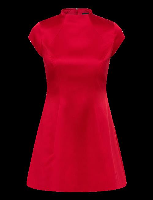 Bardot | Delphi Hourglass Satin Dress | 38