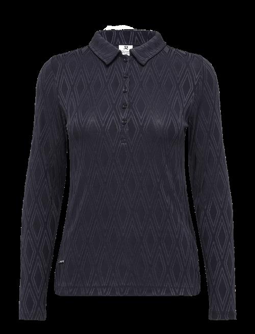 Daily Sports | Graphic Jaquard Ls Poloshirt | XL