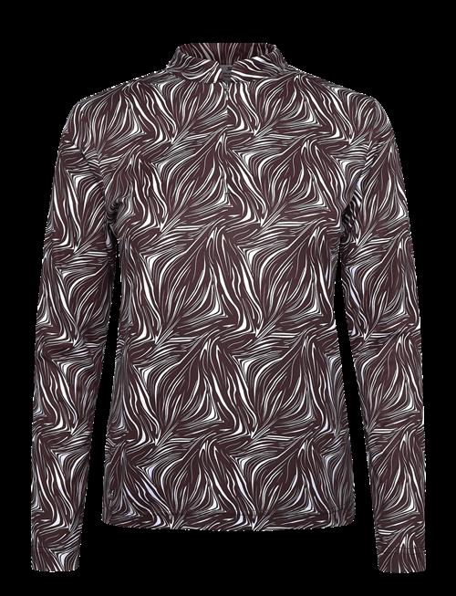 Daily Sports | Dull Printed Ls Half Neck | S