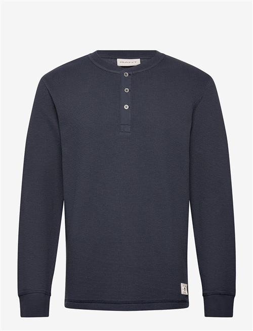 Gant | Washed Waffle Henley | L