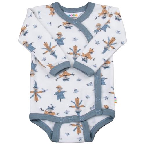 Joha Baby Body - Side Closing Off White 80 cm  Creme  80 cm  unisex