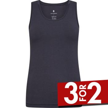 JBS of Denmark Bamboo Top Wide Straps Mørkgrå  Small Dame