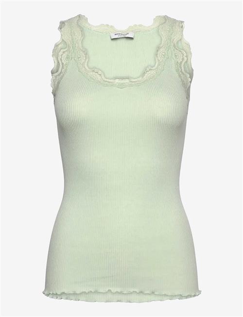 Rosemunde | Rwbabette Silk Sl U-Neck Long Lace | M
