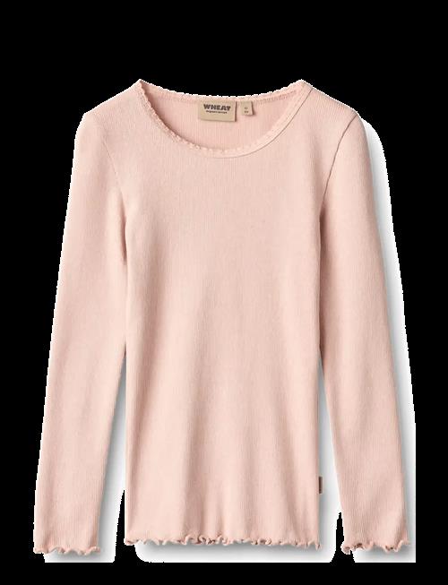 Wheat | Rib T-Shirt L/S Reese | 122