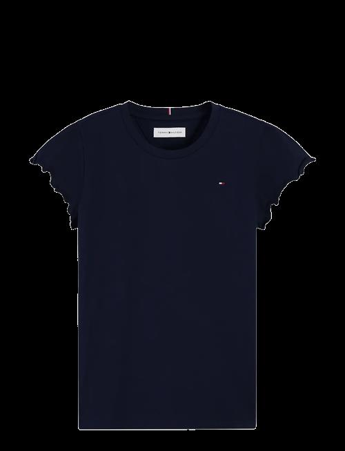 Tommy Hilfiger | Essential Ruffle Sleeve Top Ss | 152
