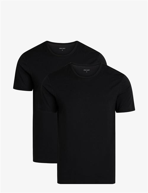 URBAN QUEST | Urban Quest The Bamboo Mens Short Sleeved Undershirt 2-Pack | XL