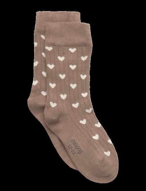 minipop | Minipop Bamboo Heart Socks | 27/30