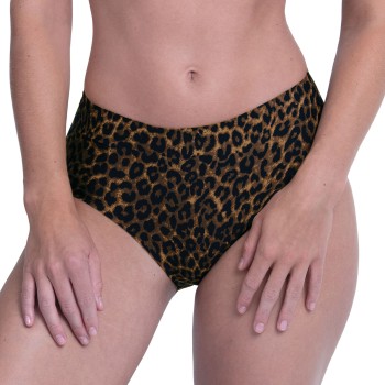 Anita Trusser Essentials High Waist Brief Brun mønstret Large Dame