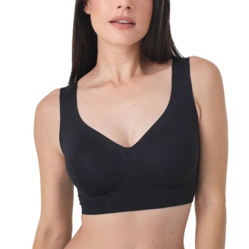 sassa BH Bonded Micro Bustier Sort Large Dame