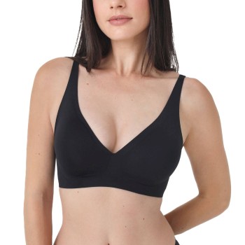 sassa BH Bonded Micro Soft Bra Sort Large Dame
