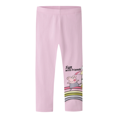 NAME IT Leggings Omma Gurli Gris Blooming Pink
