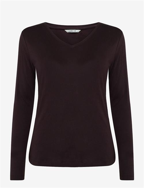 Cream | Naia Long Sleeve T-Shirt | L