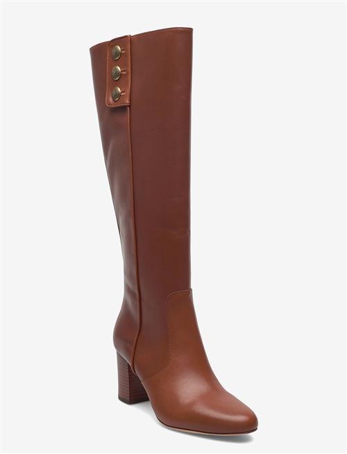 Lauren Ralph Lauren | Kennedi Calfskin Tall Boot Heel | 41