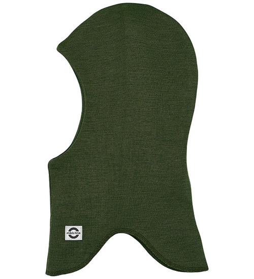 Mikk-Line Elefanthue - Uld/Akryl - 2-lags - Kombu Green