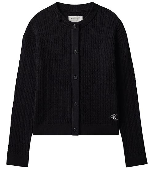 Calvin Klein Cardigan - Strik - Sort