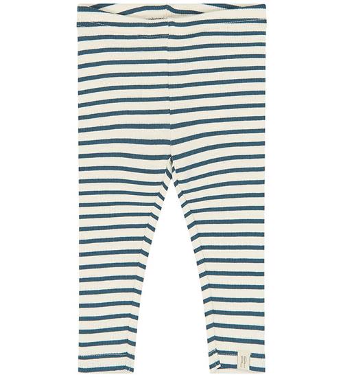 Petit Piao Leggings - Rib - PpSky - Key Largo Striped