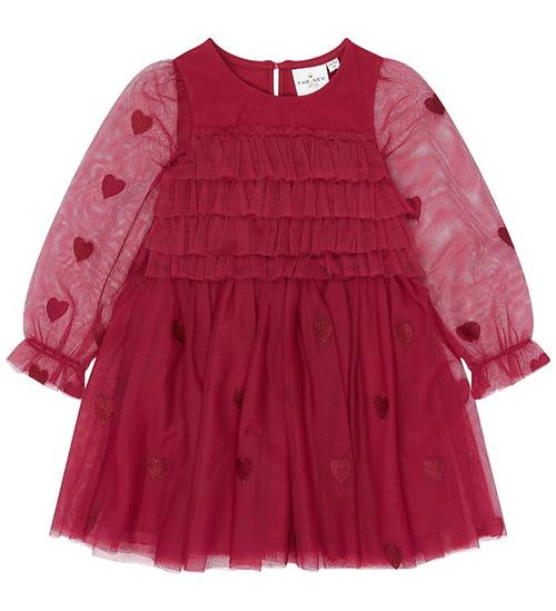 The New Siblings Kjole - Mesh - TnstYna - Rio Red TN