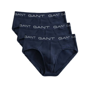 Gant 3P Cotton Stretch Briefs Navy bomuld XX-Large Herre