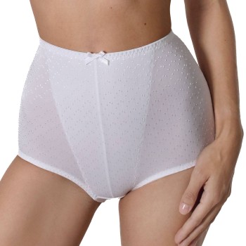 sassa Trusser Dot Jacquard Shaping Brief Hvid polyester 50 Dame