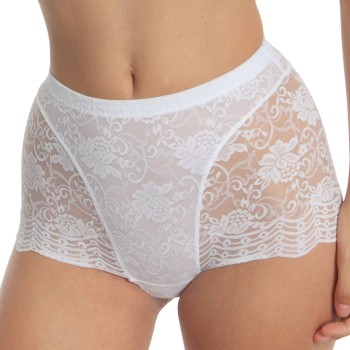 sassa Trusser Lace Shaping Brief Functional Hvid polyamid 50 Dame