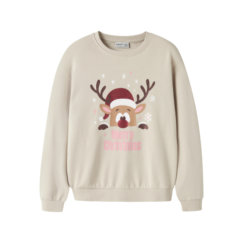 NAME IT Sweatshirt Vertrud Peyote Reindeer