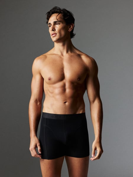 Björn Borg Premium Silk Modal Boxers 2-pack Sort, M