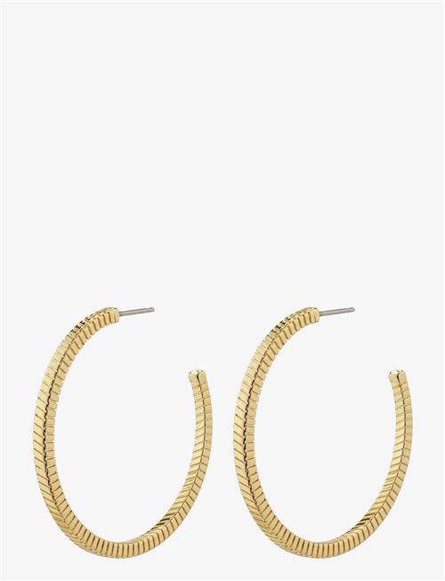 Pilgrim | Lidia Recycled Hoop Earrings Gold-Plated | ONE SIZE x 38