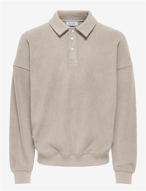 ONLY & SONS | Onsdominic Rlx Ls Rugby Sweat Vd | M