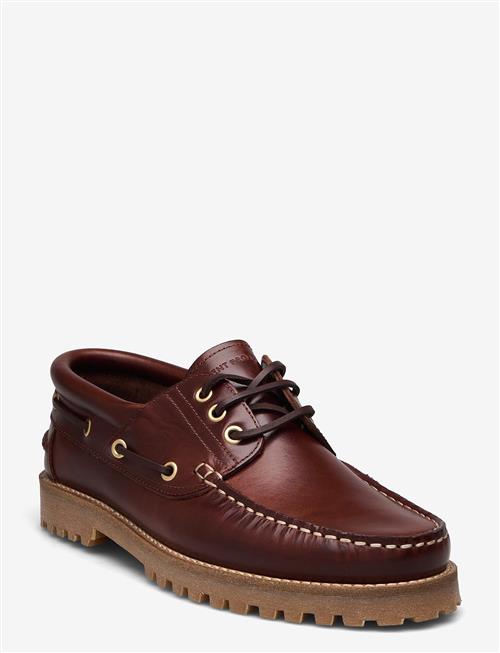 Garment Project | Ollie Boat Shoe - Brown Leather | 43