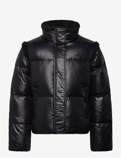 Ralph Lauren Kids | Teddy Fleece–Trim Down Boxy Jacket | 154-158
