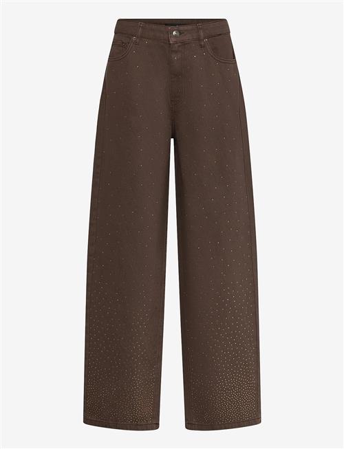 ROTATE | Rhinestone Wide Leg Jeans | 25