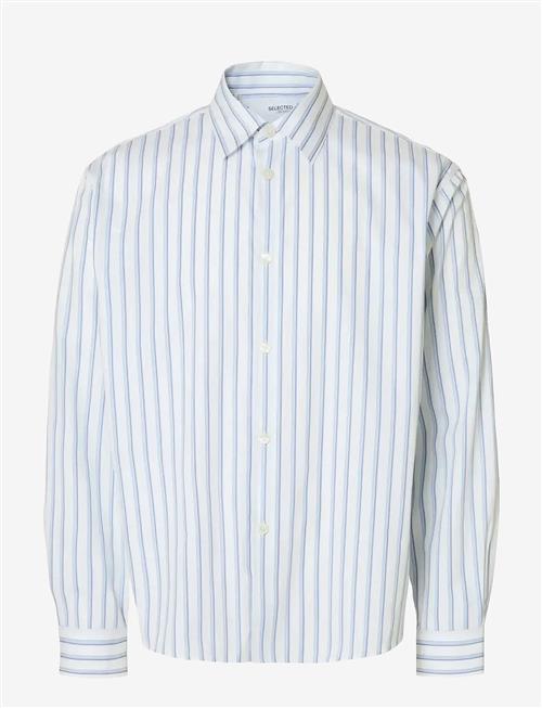 Selected | Slhrlxhenri Stripe Ls Shirt | L