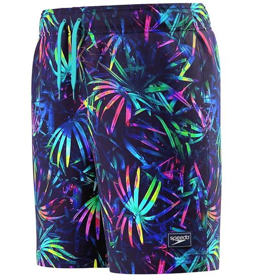 Speedo Badeshorts - Print Swim - Peacoat
