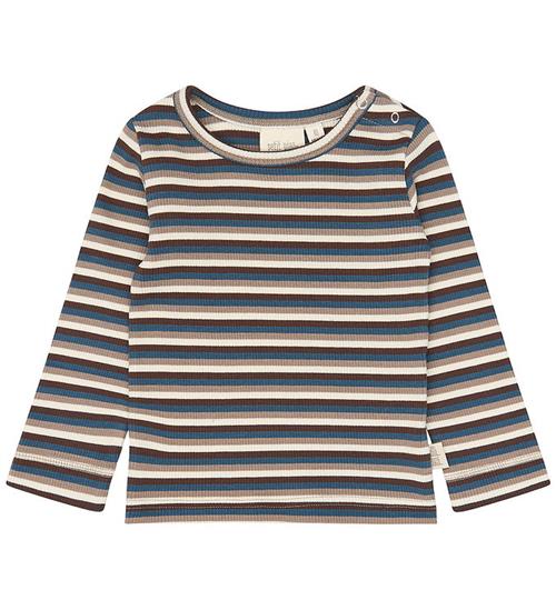 Petit Piao Bluse - Rib - Bomuld/Modal - PpSong - Key Largo Multi