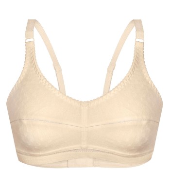 sassa BH Cotton Soft Bra Beige bomuld B 75 Dame
