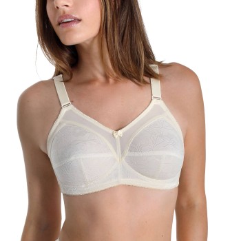 sassa BH Shiny Jacquard Soft Bra Full Cup Champagne D 105 Dame