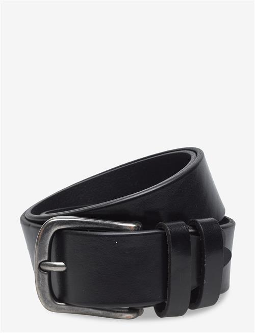 Portia 1924 | Black Full Grain Leather Belt | 115 cm