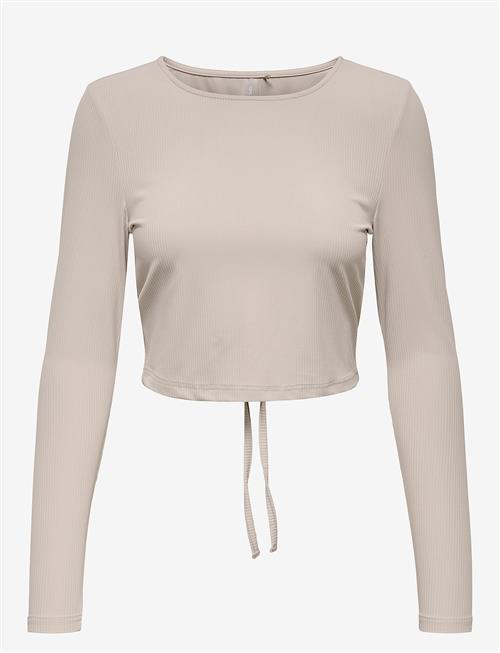 Only Play | Onphomie On Ls Cropped Rib Tee | L
