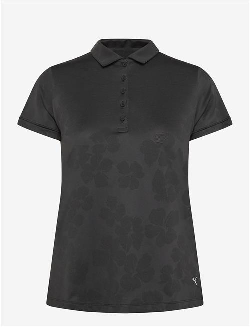 PUMA Golf | W Floral Lace Jacquard Ss Polo | M