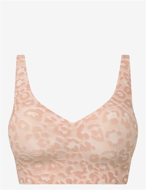 CHANTELLE | Softstretch Power Plunge Wirefree Bra Print | S