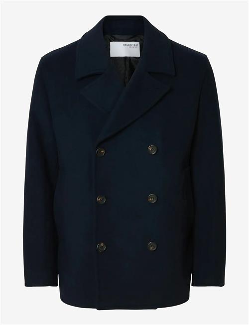 Selected | Slmarchive Wool Blend Peacoat | L